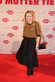 Anna Ewelina zu Gast auf dem Roten Teppich der Filmpremiere “Frau Mutter Tier” (gFoto: Martin Schmitz)